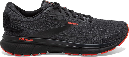 Men's Brooks Trace 2, Ebony/Black/Cherry, 9 D Medium