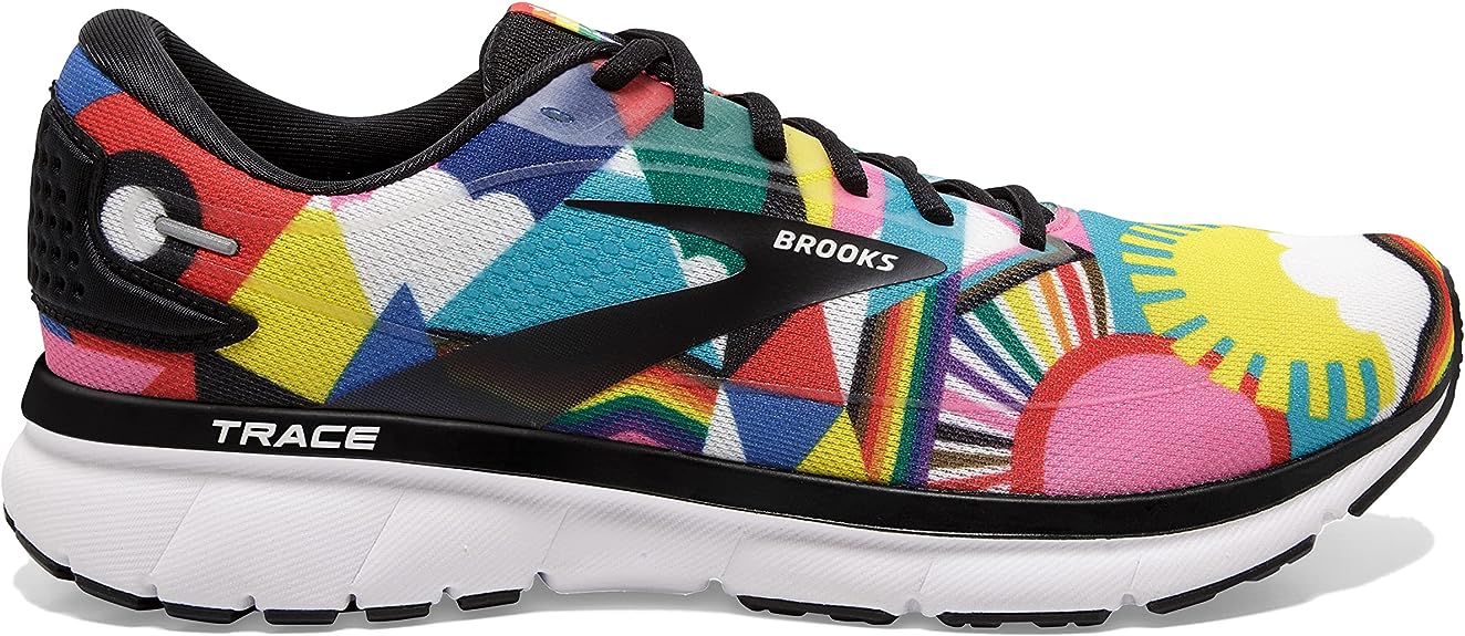 Women's Brooks Trace 2, Black/Multi, 8.5 B Medium