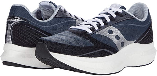 Women's Saucony Endorphin Speed, Icon Navy/Silver, 10.5 B Medium