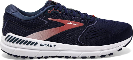 Men's Brooks Beast '20, Peacoat/Midnight/Red, 13 D Medium