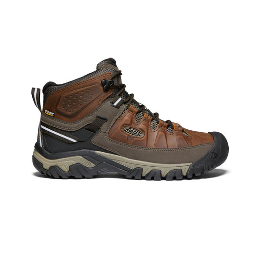 Men's Keen Targhee III Mid Waterproof, Chestnut/Mulch, 14 D Medium