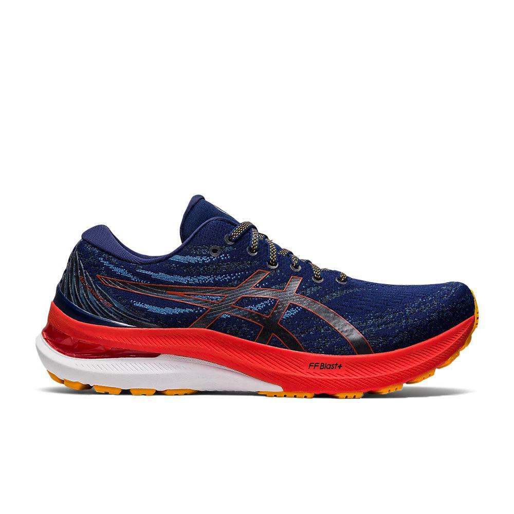 Men's Asics GEL-Kayano 29, Deep Ocean/Cherry Tomato, 10 D Medium