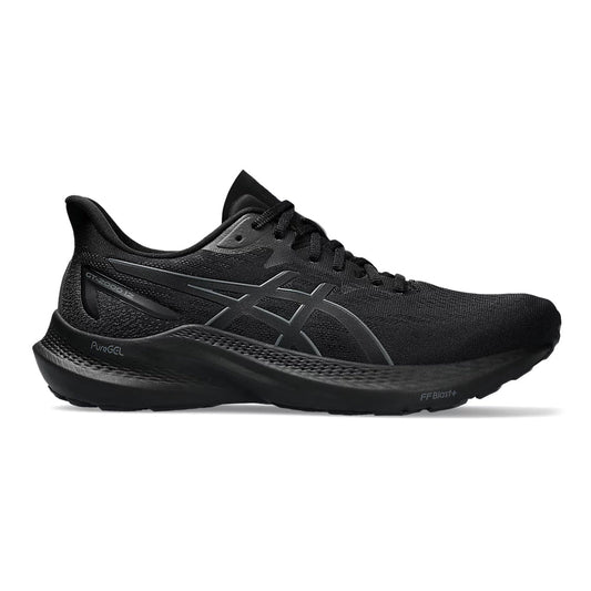 Men's Asics GT-2000 12, Black/Black, 11 2E Wide