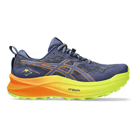 Men's Asics Trabuco Max 2, Deep Ocean/Bright Orange, 12 D Medium