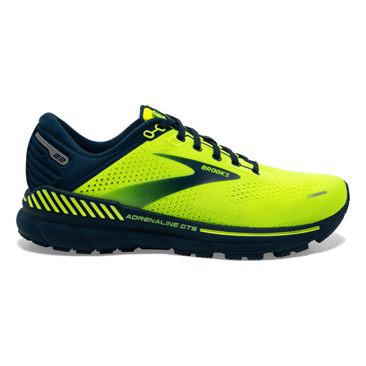 Men's Brooks Adrenaline GTS 22, Nightlife/Titan, 11.5 D Medium
