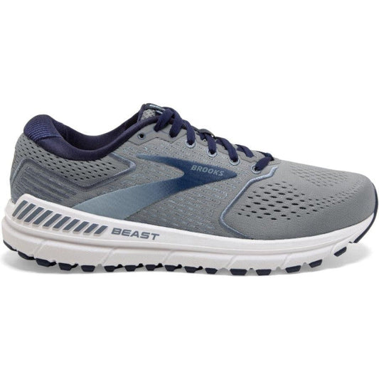 Men's Brooks Beast '20, Blue/Grey/Peacoat, 15 2E Wide