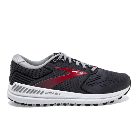Men's Brooks Beast '20, Black/Red, 12.5 D Medium