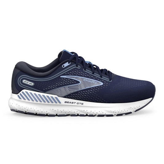 Men's Brooks Beast GTS 23, Peacoat/Blue/White, 12.5 4E Extra Wide