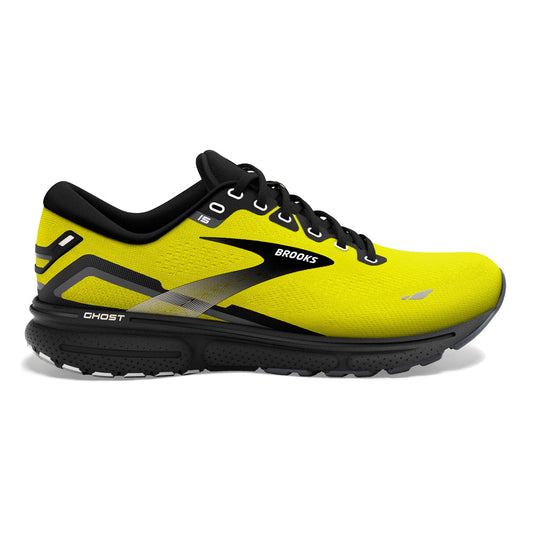 Men's Brooks Ghost 15, Nightlife/Black/Ebony, 9 D Medium
