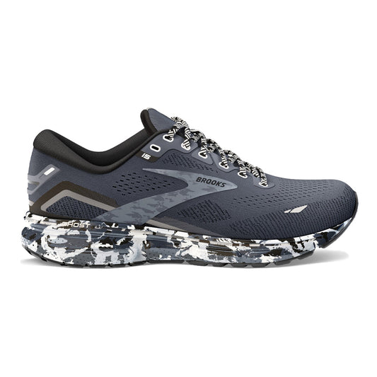 Men's Brooks Ghost 15, Ebony/Black/Oyster, 7.5 D Medium