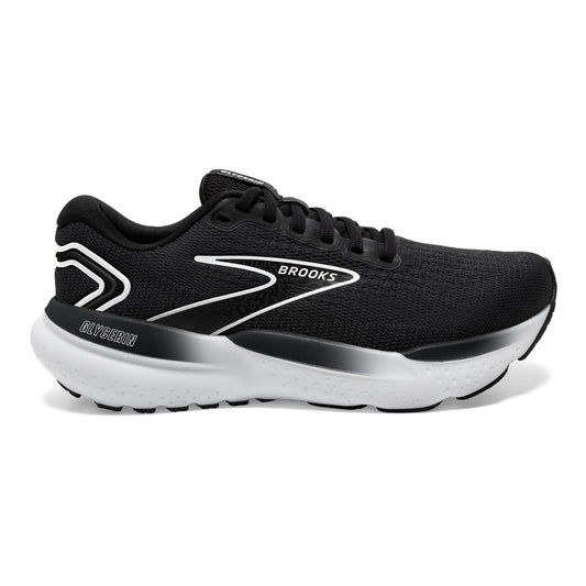 Men's Brooks Glycerin 21, Black/Grey/White, 14 2E Wide