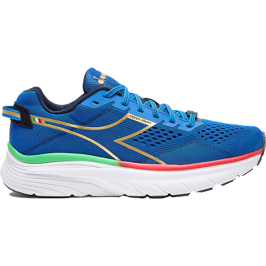 Men's Diadora Equipe Atomo, Royal Blue/Gold, 10.5 D Medium