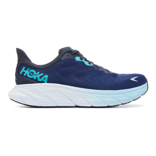 Men's Hoka One One Arahi 6, Outer Space/Bellwether Blue, 9.5 D Medium