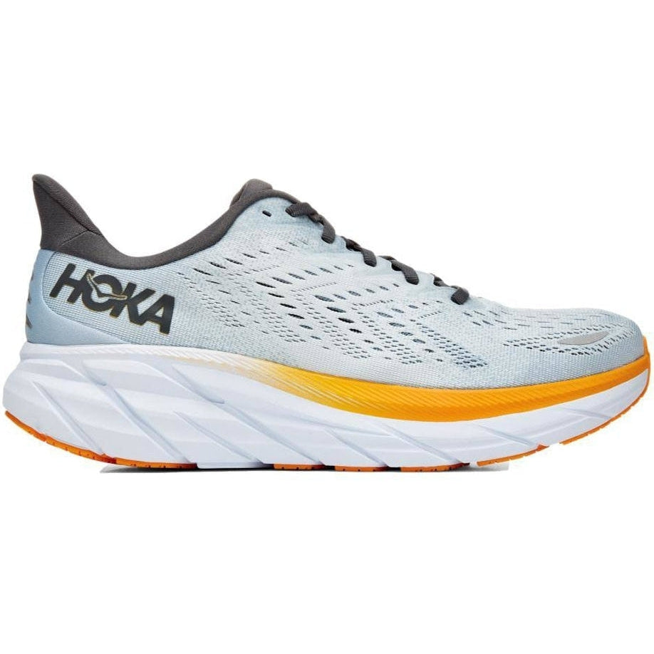 Men's Hoka One One Clifton 8, Blue Fog/Plein Air, 9 D Medium