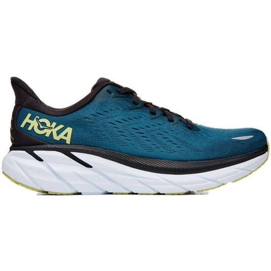 Men's Hoka One One Clifton 8, Blue Coral/Butterfly, 12.5 D Medium