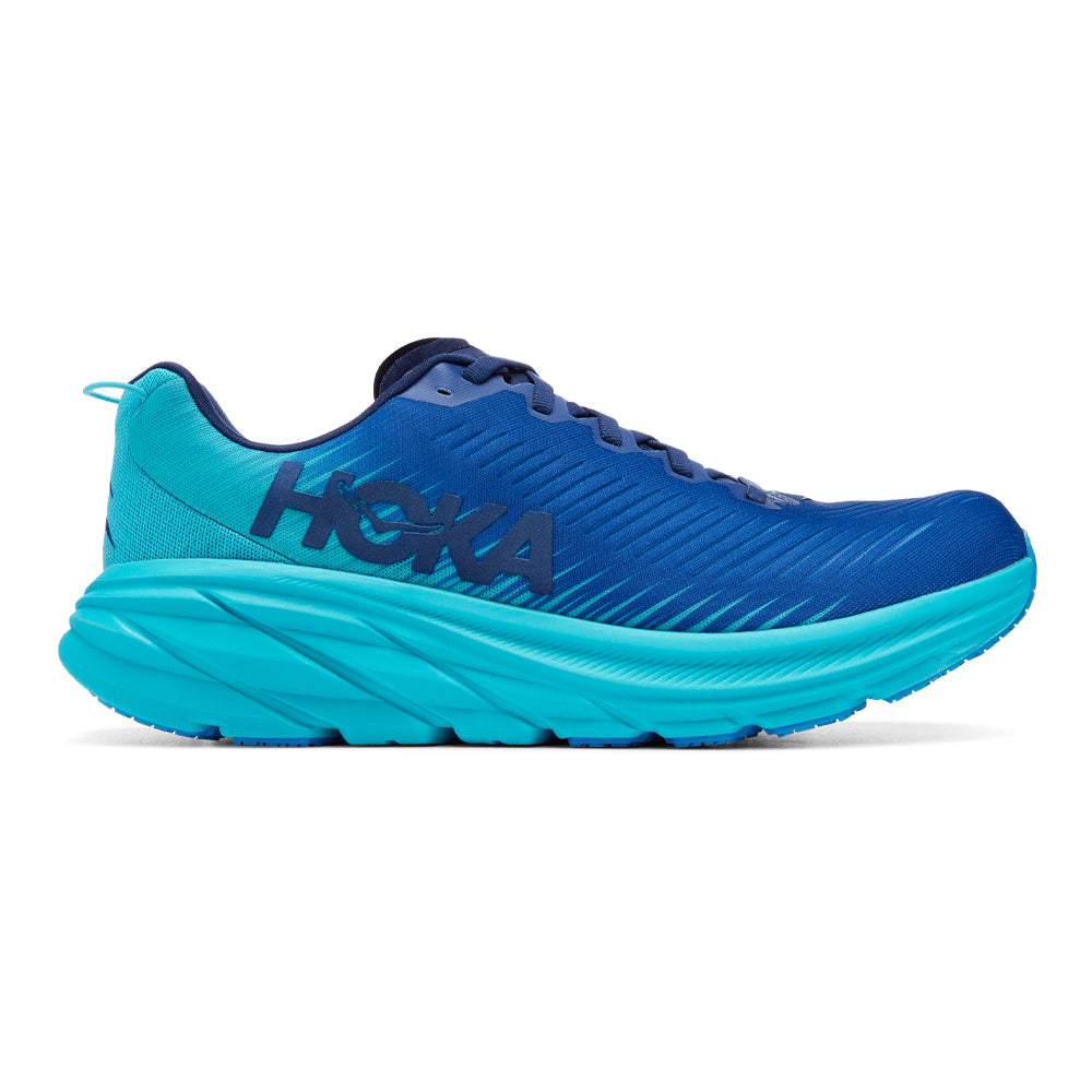 Men's Hoka One One Rincon 3, Bluing/Scuba Blue, 11.5 D Medium