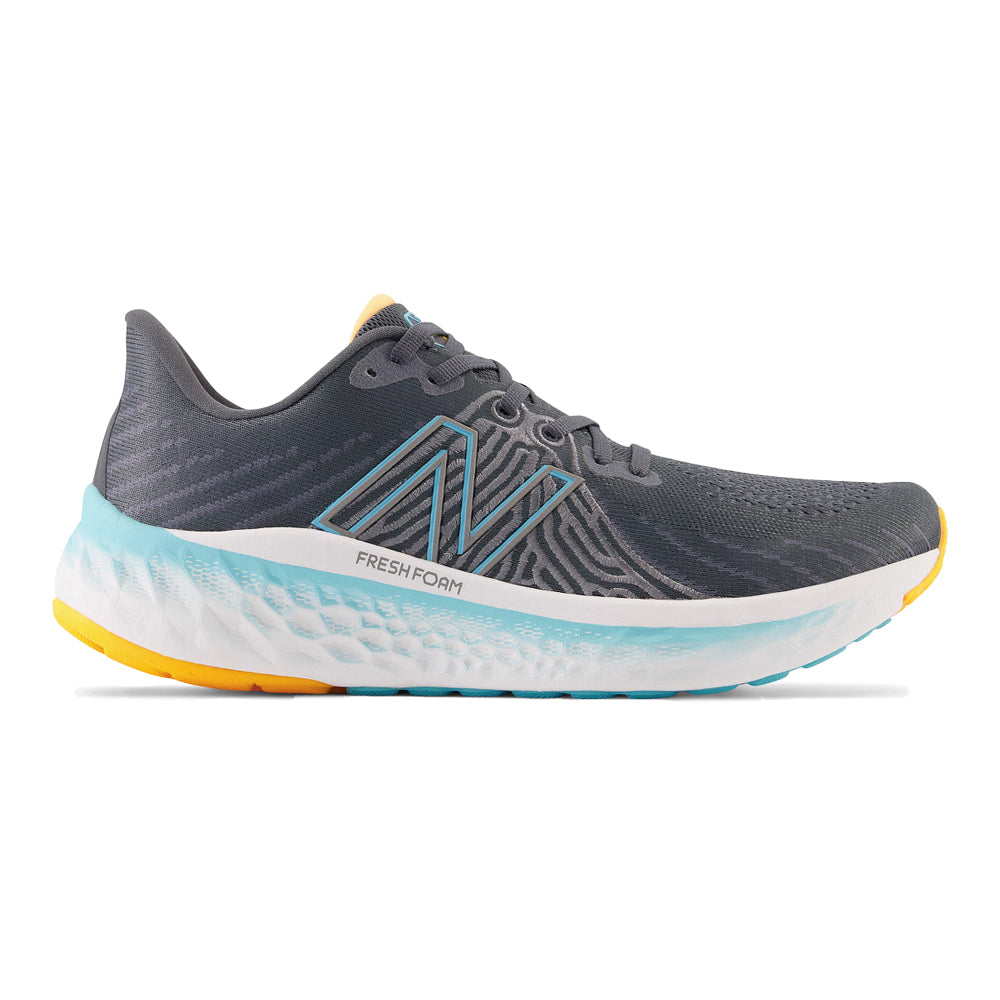 Men's New Balance Fresh Foam Vongo V5, Graphite/Summer Aqua, 13 D Medium