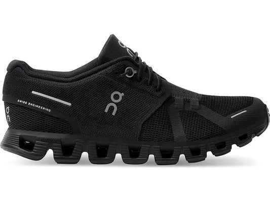 Women's On Cloud 5, All Black, 8.5 B Medium