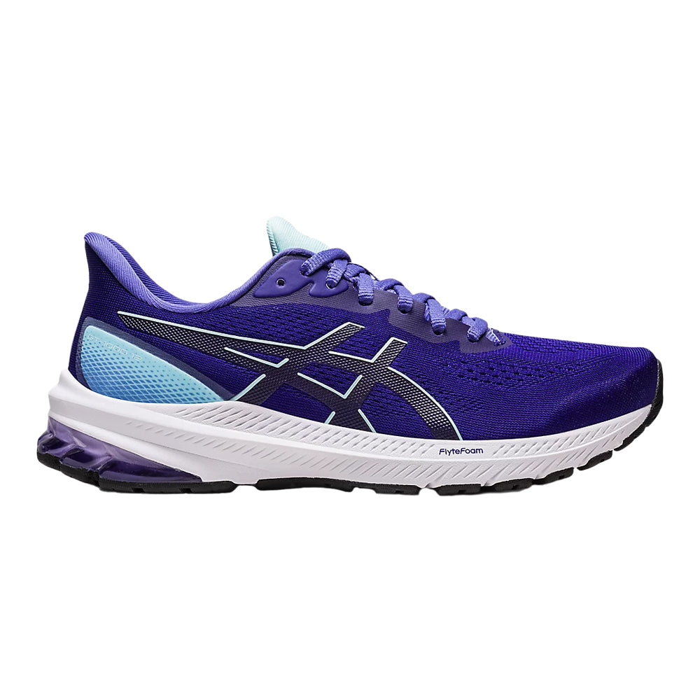 Women's ASICS GT-1000 12, Eggplant/Aquamarine, 9 B Medium
