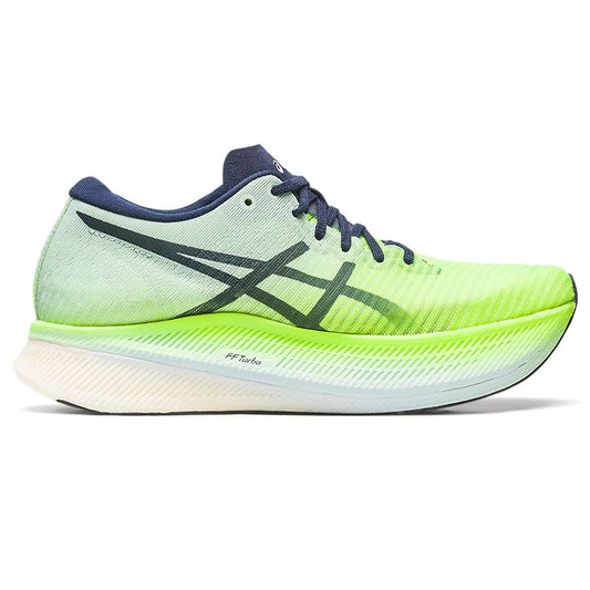 Women's Asics MetaSpeed Sky, Hazard Green/Sky, 8.5 B Medium