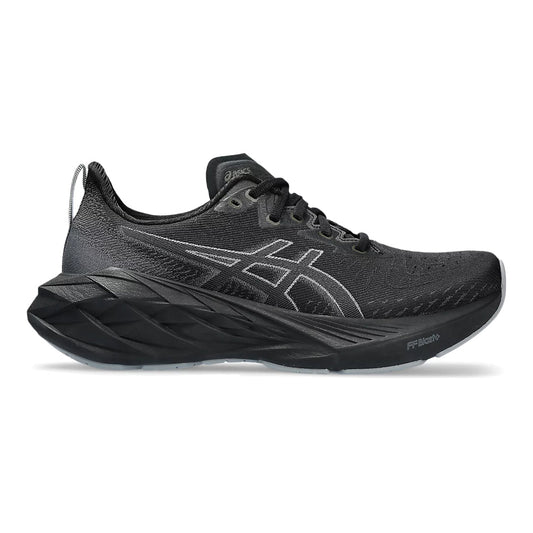 Women's Asics Novablast 4, Black/Graphite Grey, 7.5 B Medium