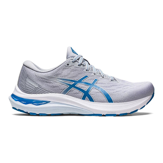 Women's Asics GT-2000 11, Piedmont Grey/Reborn Blue, 9 B Medium