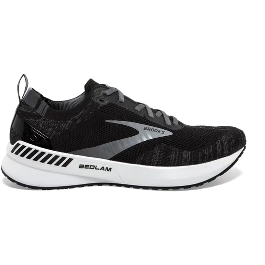 Women's Brooks Bedlam 3, Black/Blackened Pearl/White, 9 B Medium