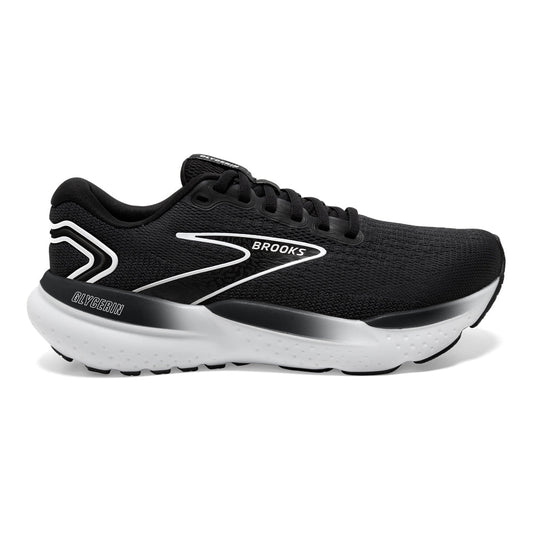 Women's Brooks Glycerin 21, Black/Grey/White, 9 B Medium
