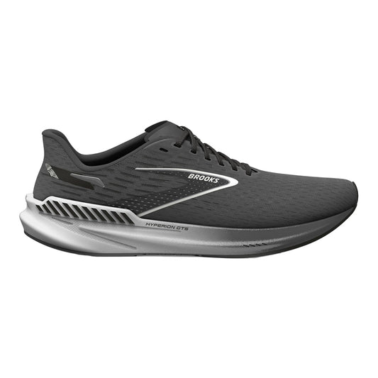 Women's Brooks Hyperion GTS, Gunmetal/Black/White, 8 B Medium