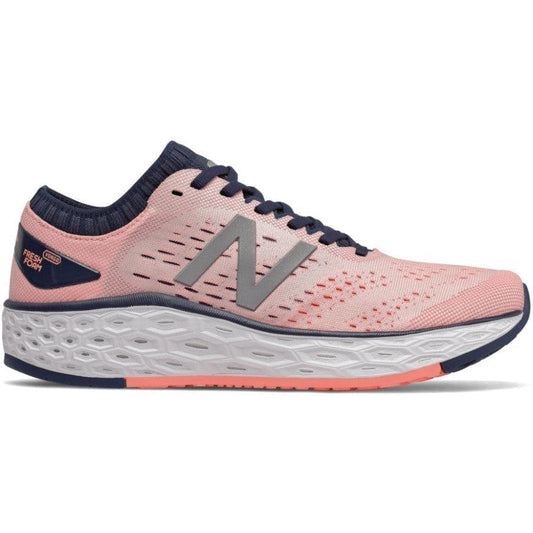 Women's New Balance Fresh Foam Vongo v4, Peach Soda/Natural indigo, 8 B Medium