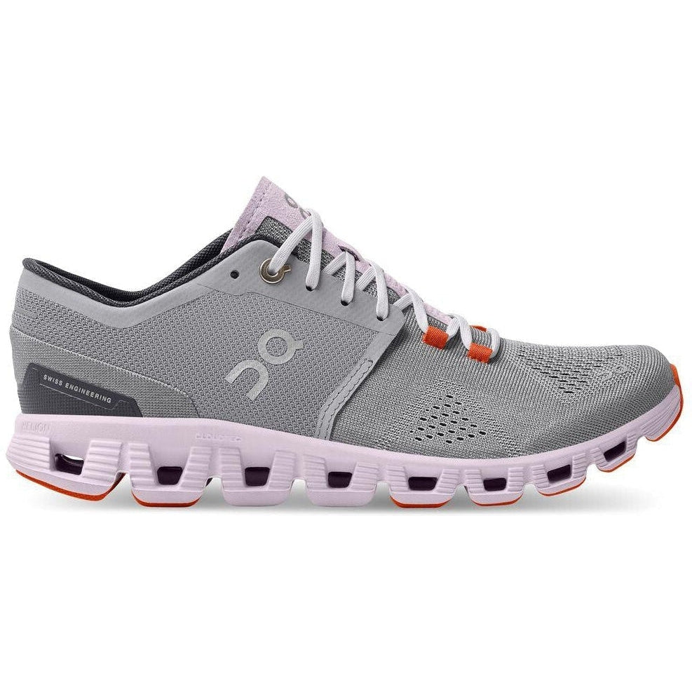 Women's On Cloud X, Alloy/Lily, 6.5 B Medium