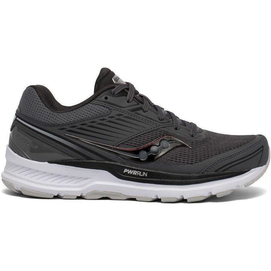 Women's Saucony Echelon 8, Charcoal/Cherry, 7.5 B Medium
