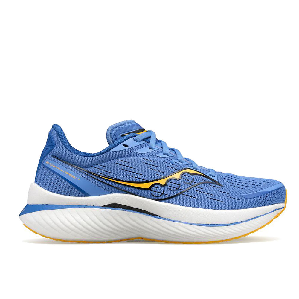 Women's Saucony Endorphin Speed 3, Horizon/Gold, 7.5 B Medium