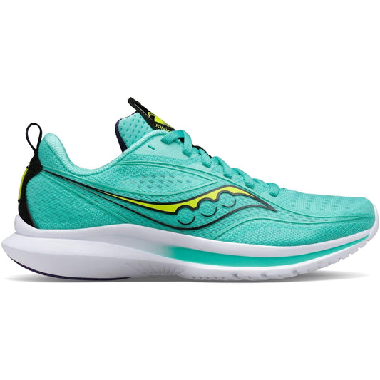 Women's Saucony Kinvara 13, Cool Mint/Acid, 9.5 B Medium