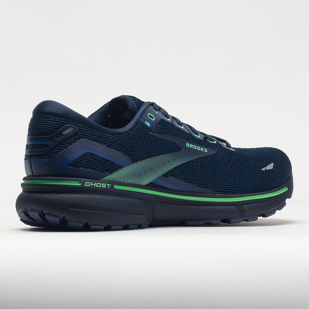 Brooks Ghost 15 Men's  Crown Blue/Black/Green