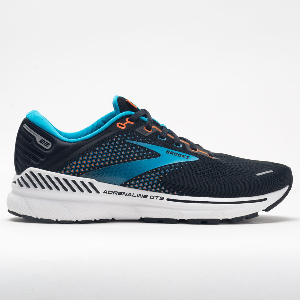 Brooks Adrenaline GTS 22 Men's  Black/Blue/Orange