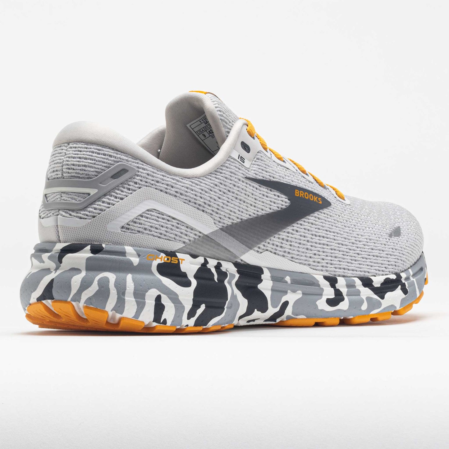 Brooks Ghost 15 Men's  Camo Blanc/Gray/Sunflower