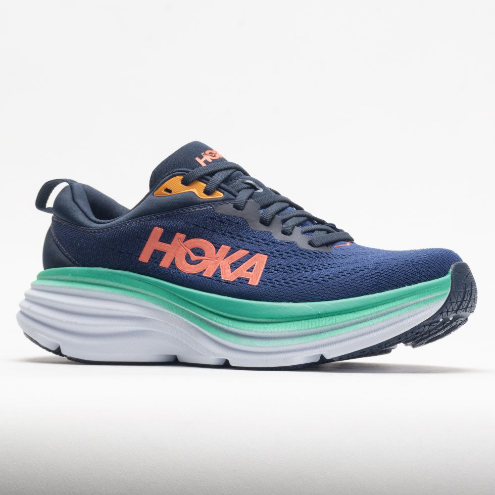 HOKA Bondi 8 Women's  Outer Space/Bellwether Blue