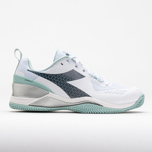 Diadora Blushield Torneo 2 Clay Women's  White/Legion Blue/Surf Spray