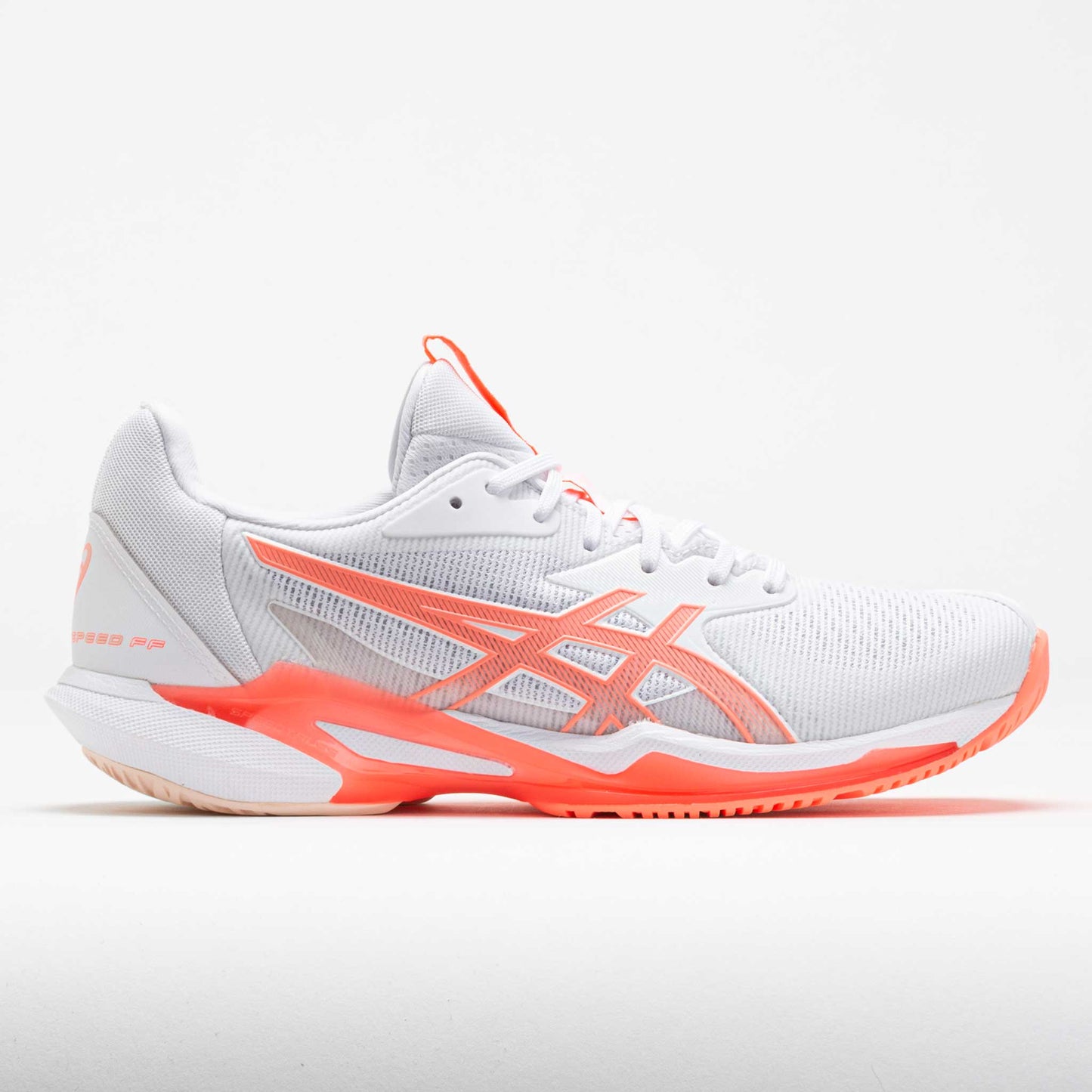ASICS Solution Speed FF 3 Women's  White/Sun Coral