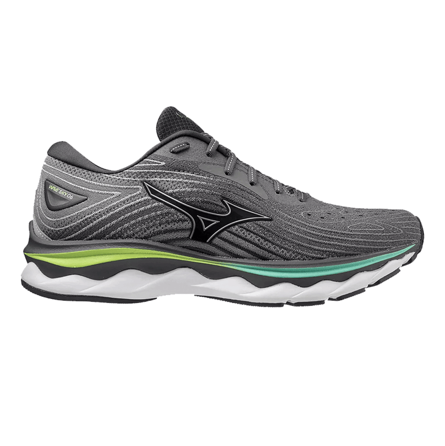 Men's Mizuno Wave Sky 6, Quiet Shade/Silver, 11.5 D Medium