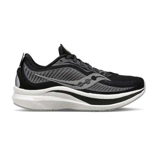 Women's Saucony Endorphin Speed 2, BLACK/SHADOW, 6 B Medium