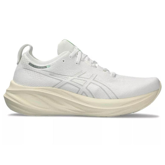 Men's Asics GEL-Nimbus 26, White/White, 10 D Medium
