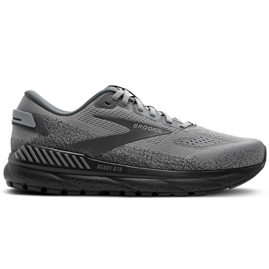 Men's Brooks Beast GTS 24, Primer Grey/Ebony, 8.5 2E Wide