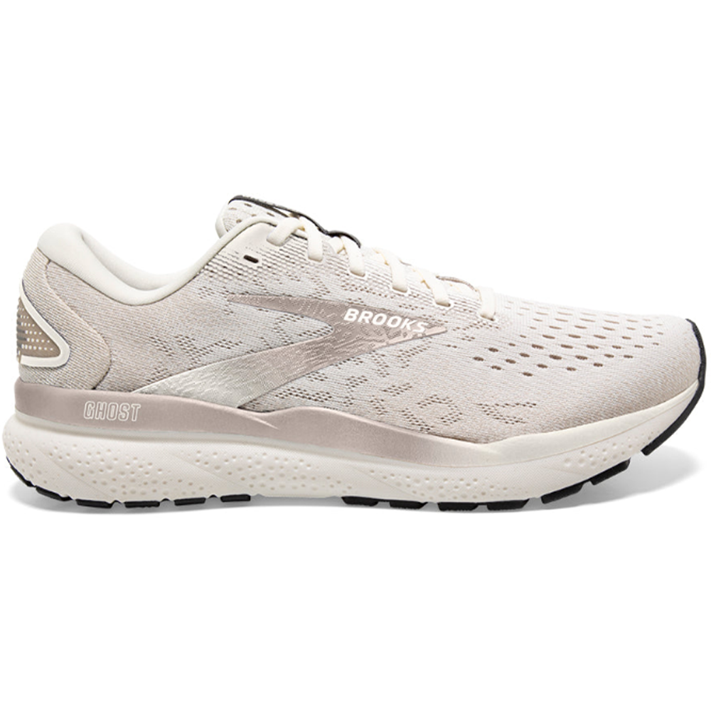 Men's Brooks Ghost 16, Coconut/Chateau/Forged Iron, 7.5 D Medium