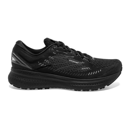 Men's Brooks Glycerin 19, Black/Ebony, 8.5 2E Wide