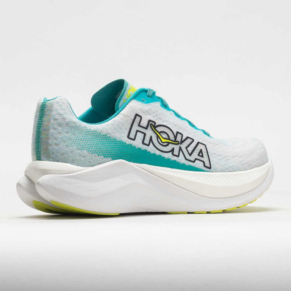 HOKA Mach X Women's  White/Blue Glass