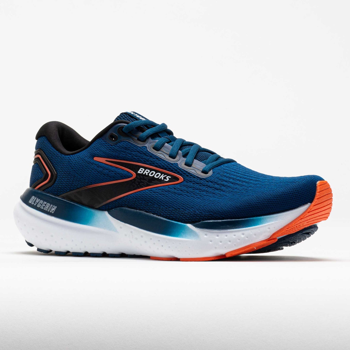 Brooks Glycerin 21 Men's  Blue Opal/Black/Nasturtium