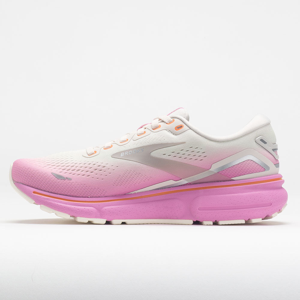 Brooks Ghost 15 Women's  Grey/Coconut/Fuchsia