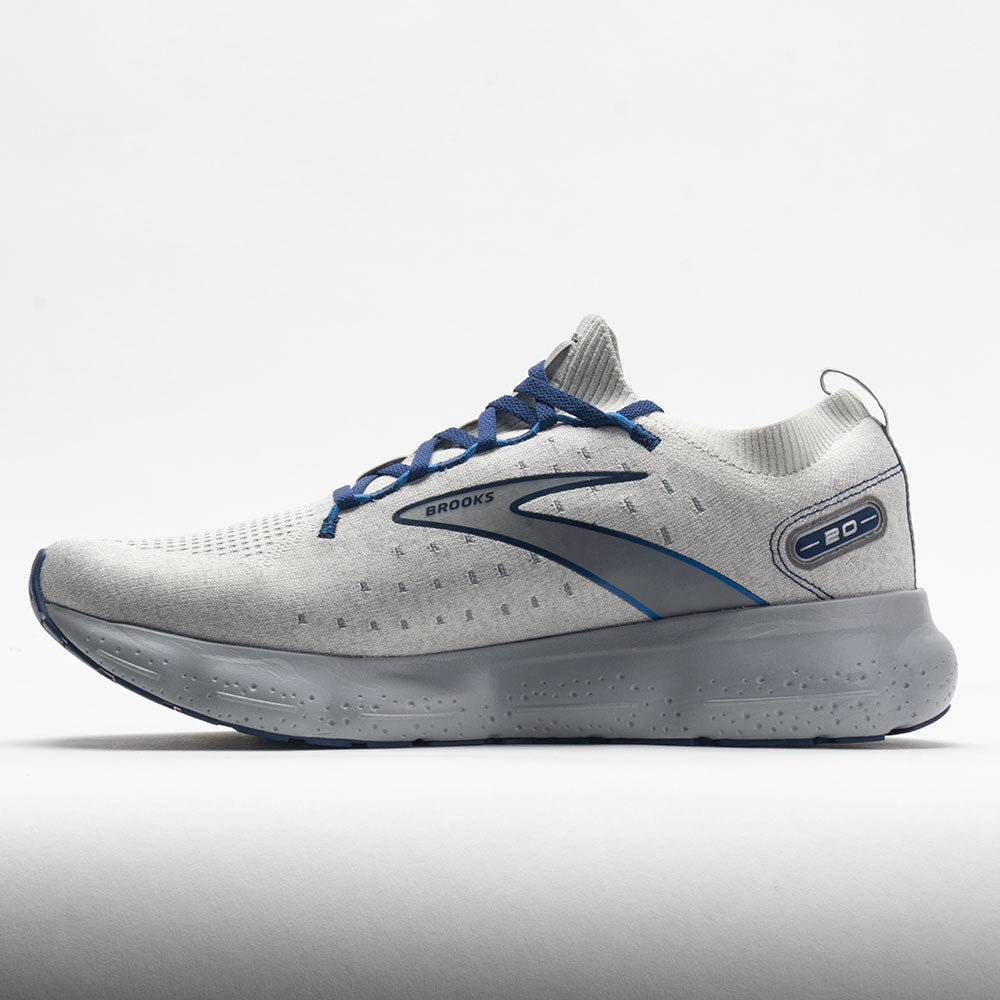 Brooks Glycerin StealthFit 20 Men's  Oyster/Alloy/Blue Depths